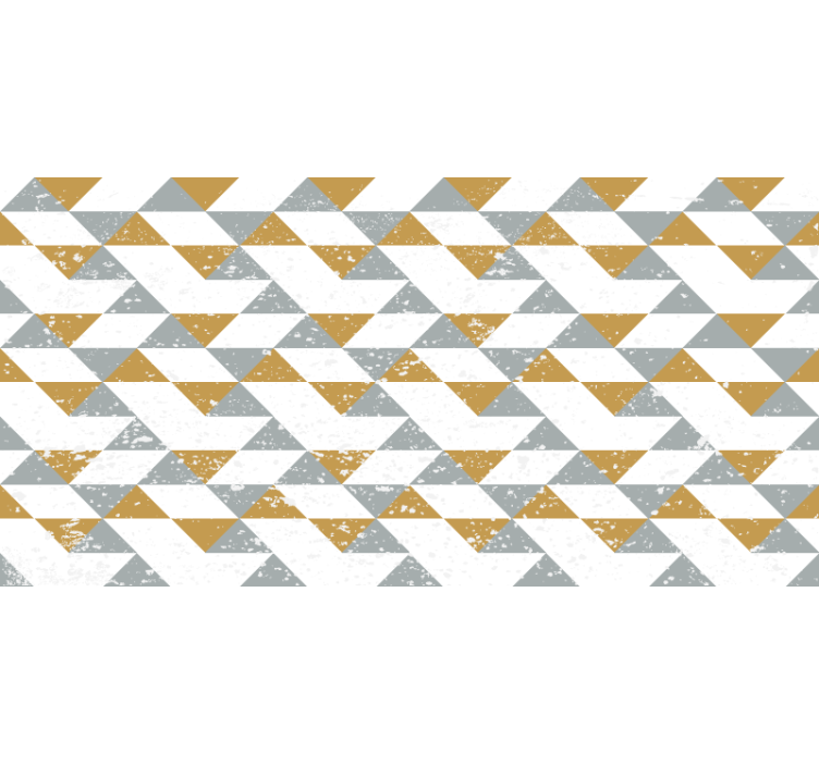 Estore de rolo branco estilo geométrico rústico - TenStickers