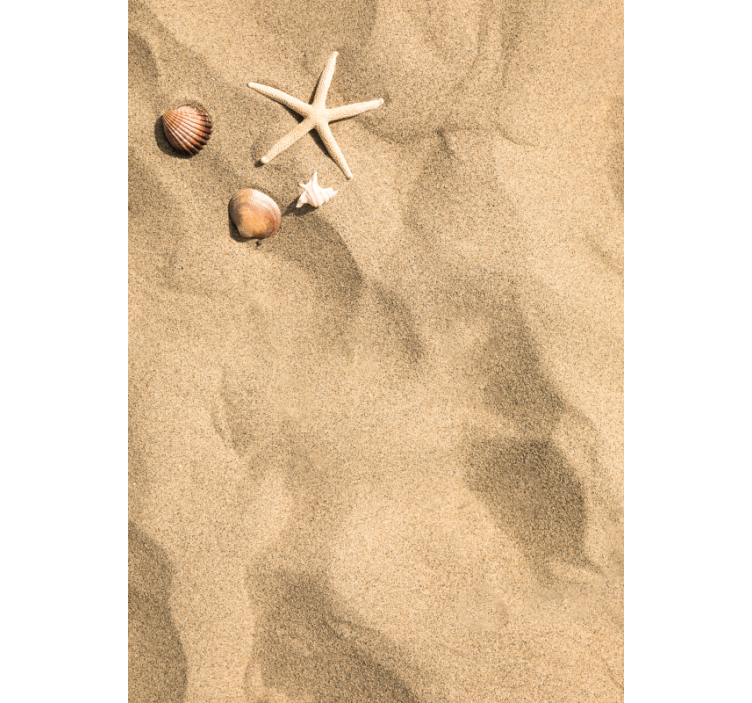 Estore de rolo bege vibrações de verão - TenStickers