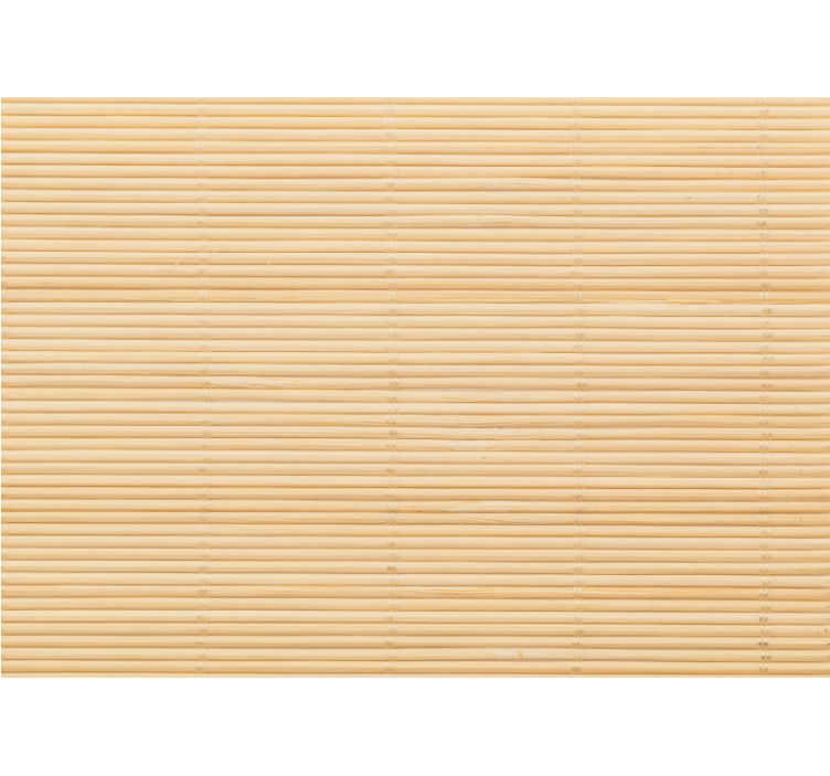 Estore de rolo bege com padrão de imitação de bambu - TenStickers