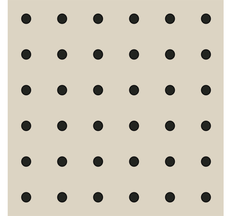 Estore de rolo bege com estampa de bolinhas bege - TenStickers