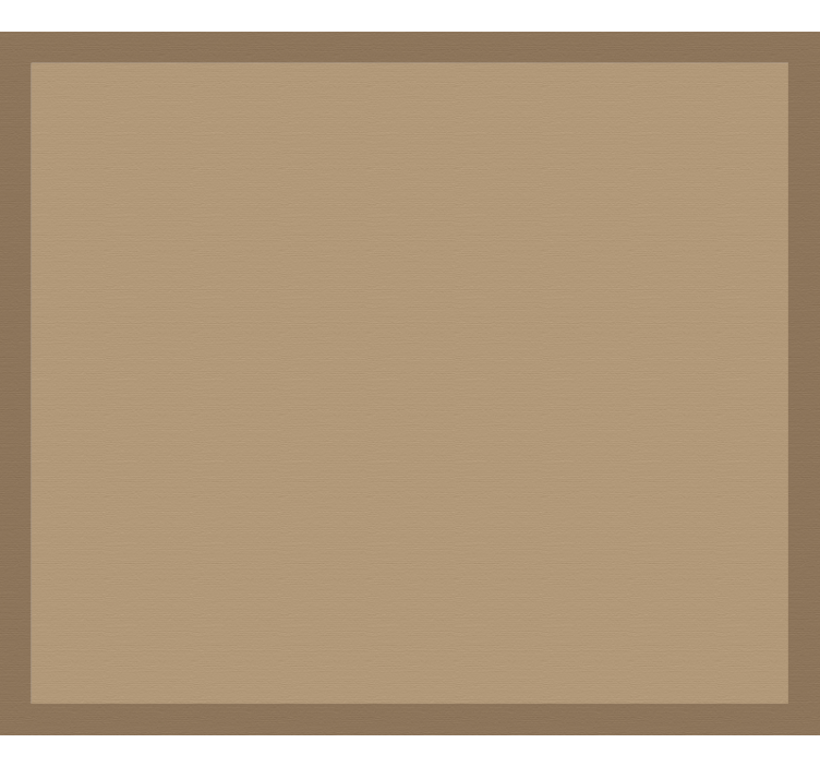 Estore de rolo bege visual de juta lisa - TenStickers
