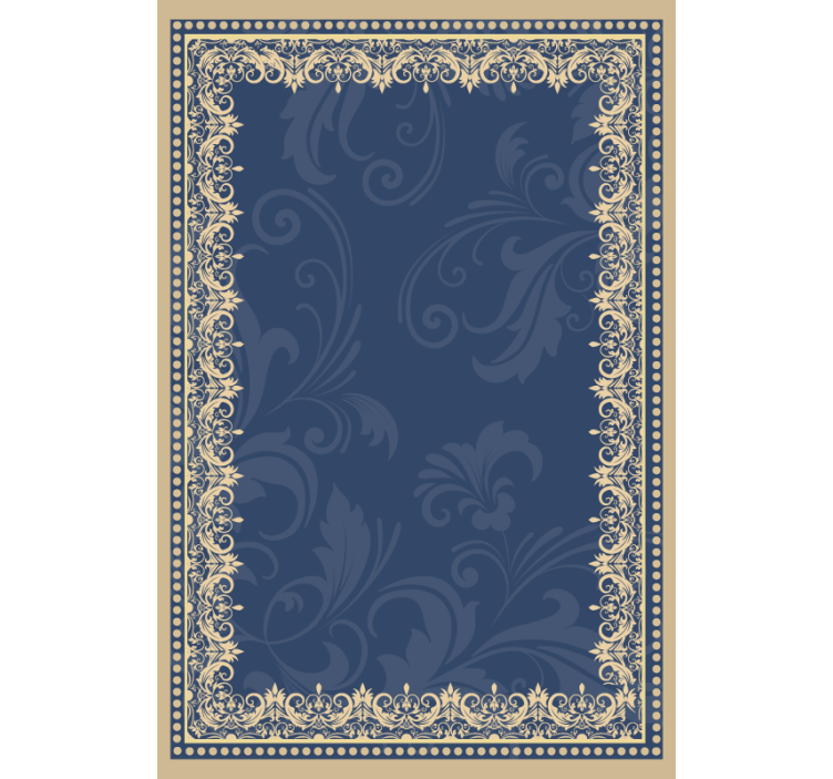 Estore de rolo elegantes padrões de folhagem ornamentados - TenStickers