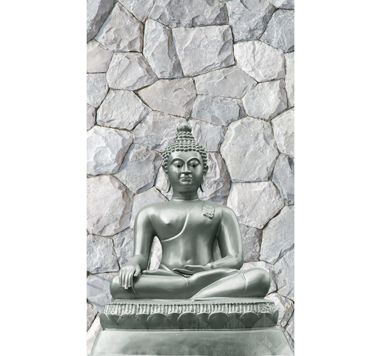 Efeito de pedra cego buddha zen - TenStickers