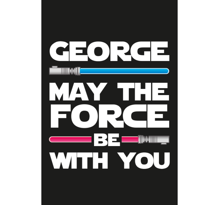 Que a força esteja com você cego da tv inglesa - TenStickers