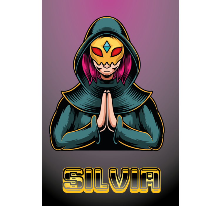 Herói da telecinesia geek roll blind - TenStickers