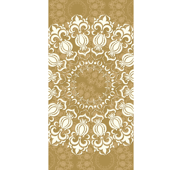 Estore de rolo elegantes design ornamentado de damasco - TenStickers