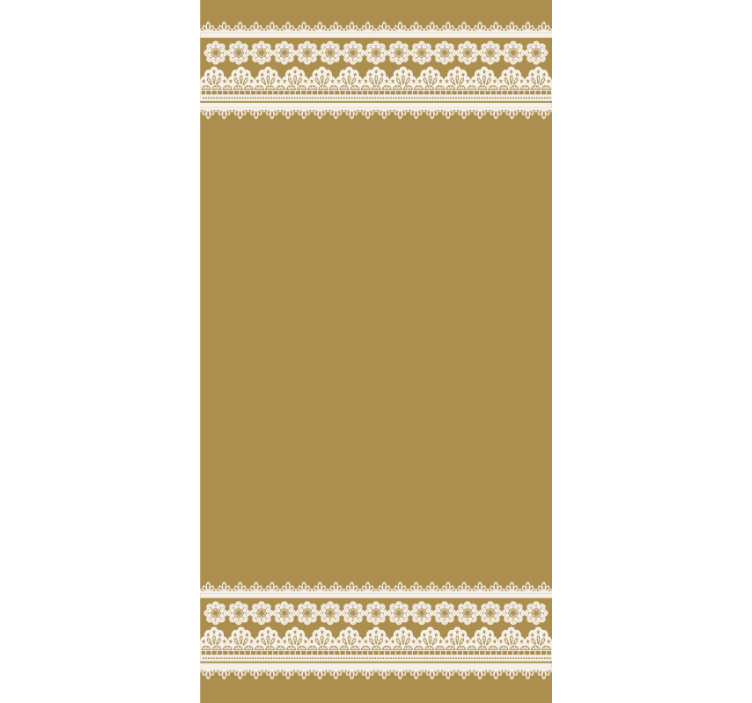 Cortina de rolo de enfeite de renda para sala de estar - TenStickers