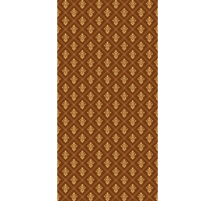 Cortina de rolo com produtode renda barroca - TenStickers