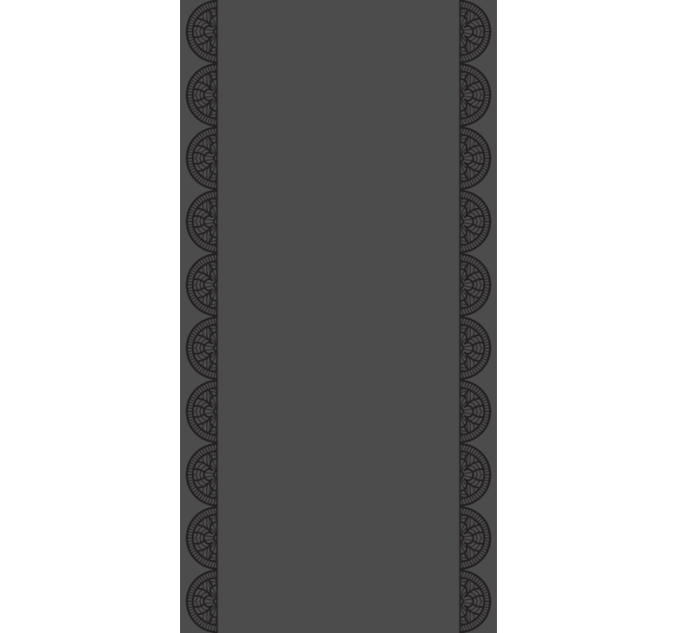 Estore de rolo texturas e padrões padrão geométrico circular - TenStickers