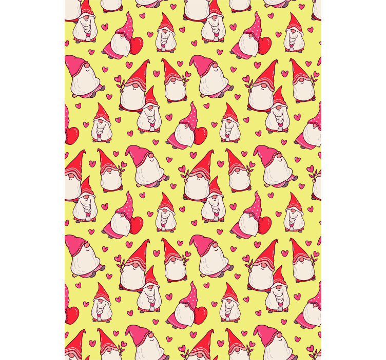 Elfo com fundo amarelo cego para crianças - TenStickers