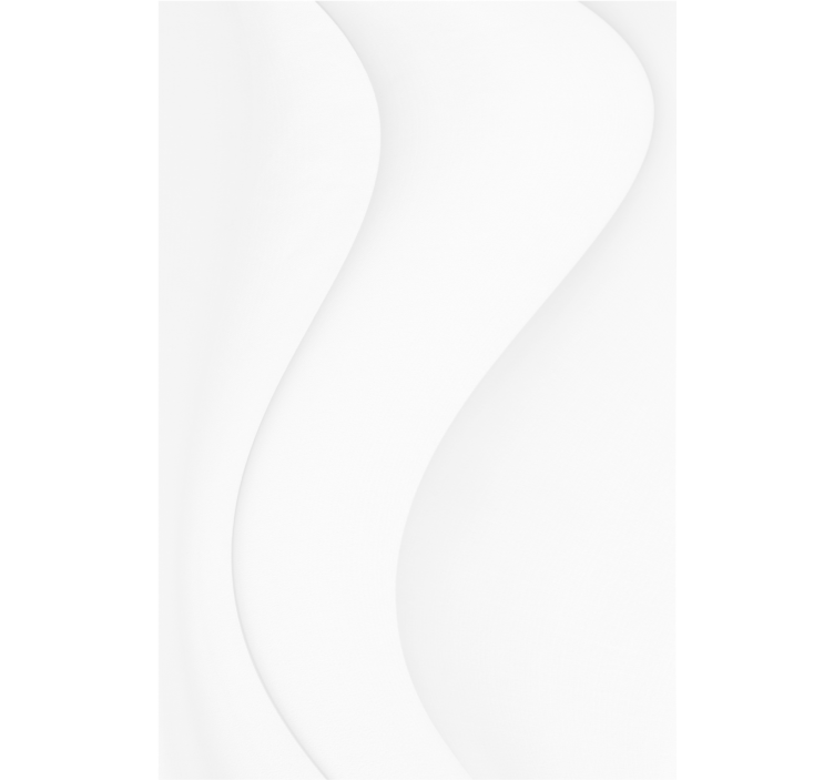 estor branca de formas modernas para quarto principal - TenStickers