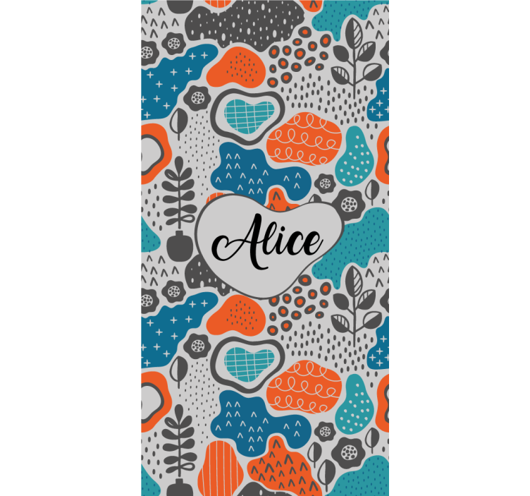 Estore de rolo juvenil design de nome abstrato - TenStickers