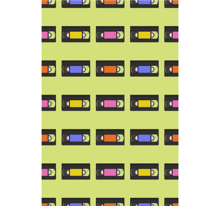 Estore de rolo frikis fitas de vídeo retrô - TenStickers