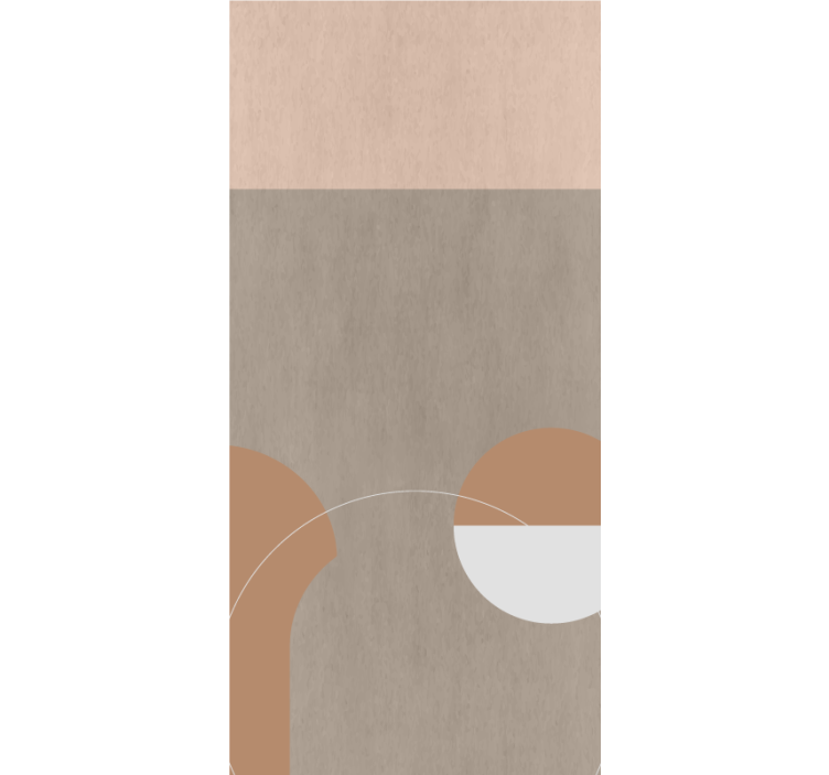 Estore de rolo modernos formas geométricas redondas - TenStickers