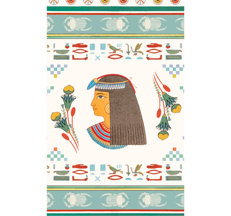 Estore de rolo de séries e filmes arte da rainha egípcia - TenStickers