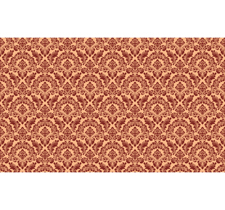 Estore de rolo elegantes tema floral intrincado - TenStickers