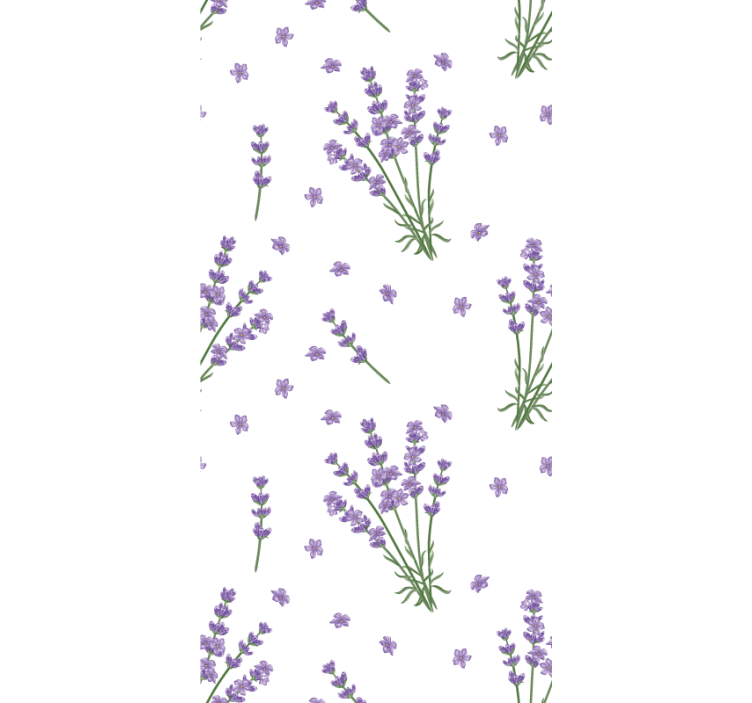 Flor de planta de lavanda provençal cego - TenStickers