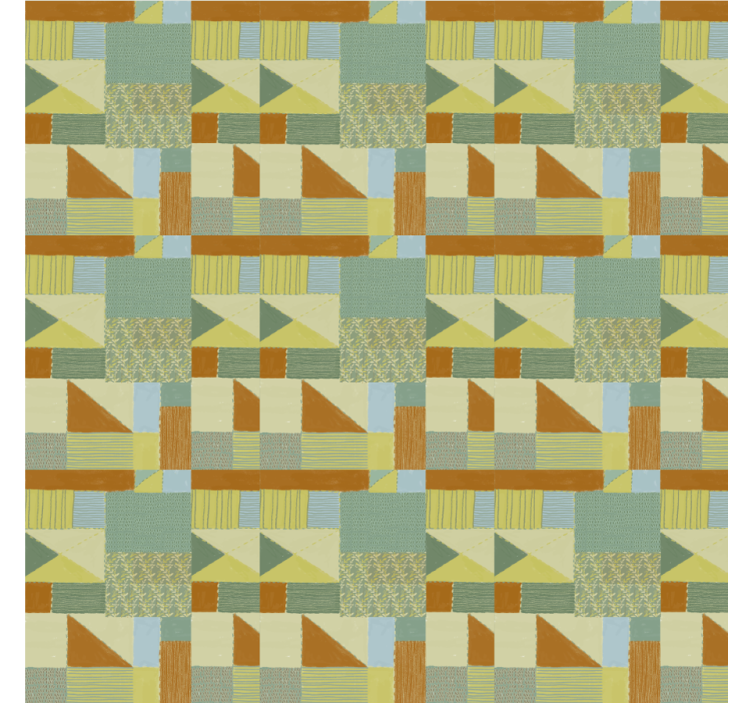 Estore de rolo modernos exploração de formas geométricas - TenStickers