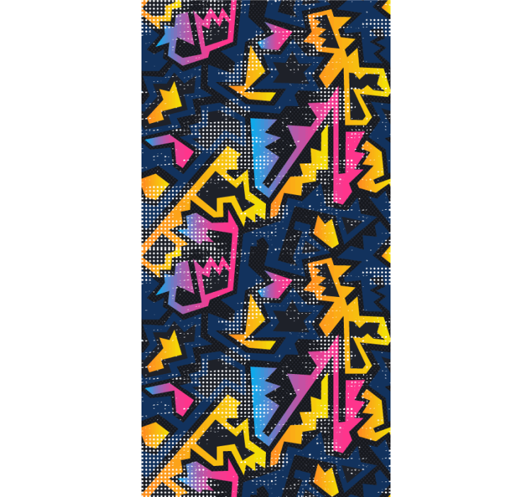 Graffiti geométrico adolescente estore - TenStickers