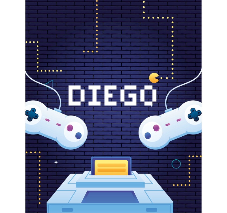 Sombra de janela impressa personalizada de videogames - TenStickers