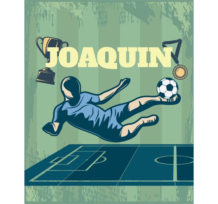 Futebol com nome futebol estore - TenStickers