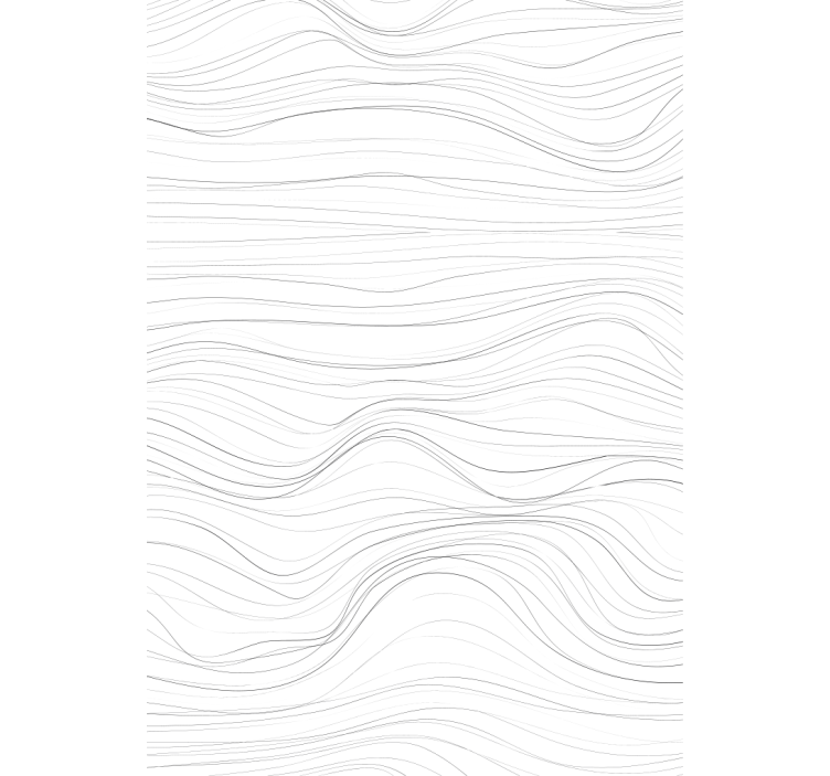 Ondas cortina elegante estore - TenStickers