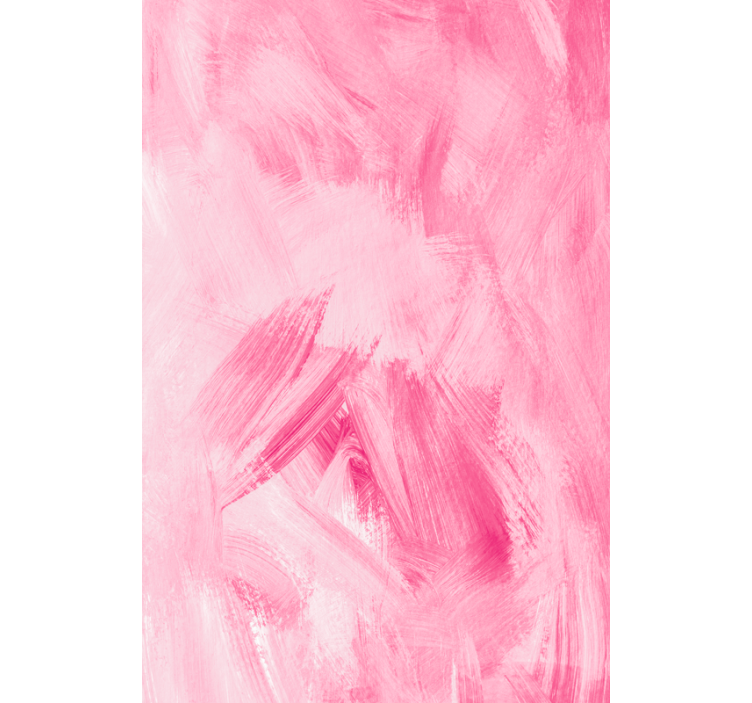 Estore de rolo para quarto de casal riscos de pincel rosa escuro - TenStickers