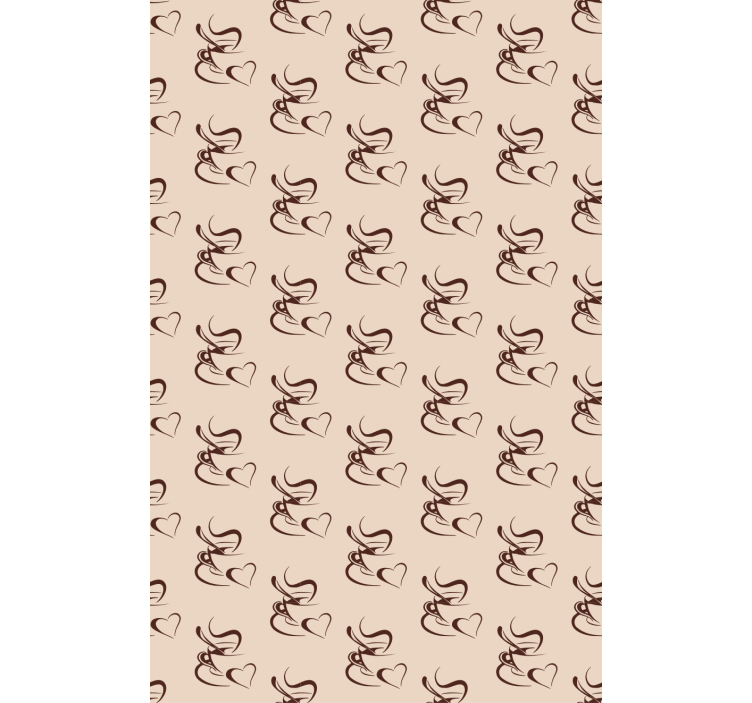 Estore de rolo cozinha ilustração para amantes de café - TenStickers