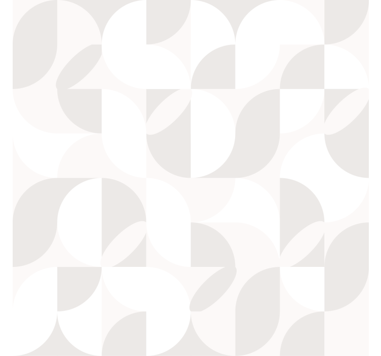 Estore de rolo para sala tons brancos retrô - TenStickers