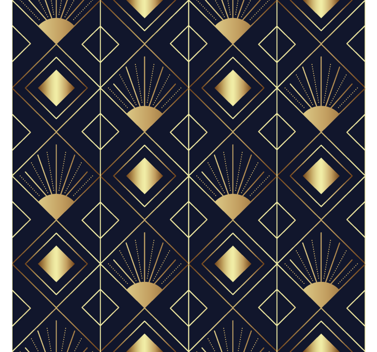 Estore de rolo elegantes estilo art déco - TenStickers