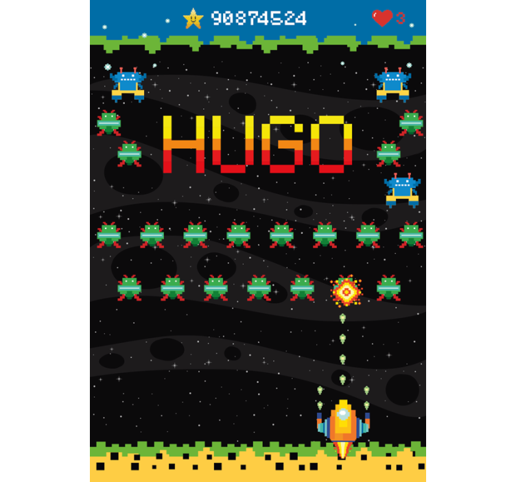 Estore de rolo frikis tela de arcade de 8 bits - TenStickers
