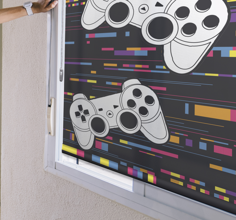 Console remoto multicor geek blind - TenStickers