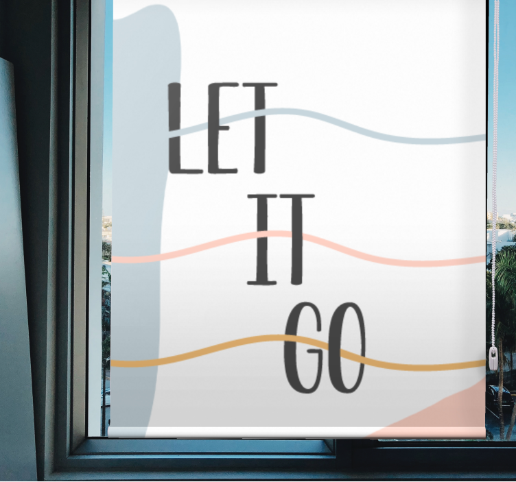 Cores pastel deixam passar as cortinas do banheiro - TenStickers