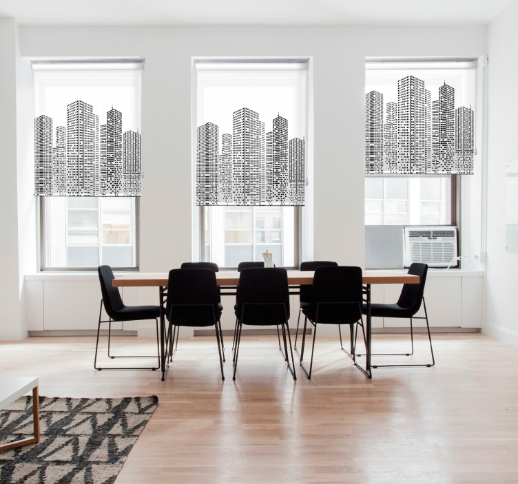 Skyline escritório original estore - TenStickers