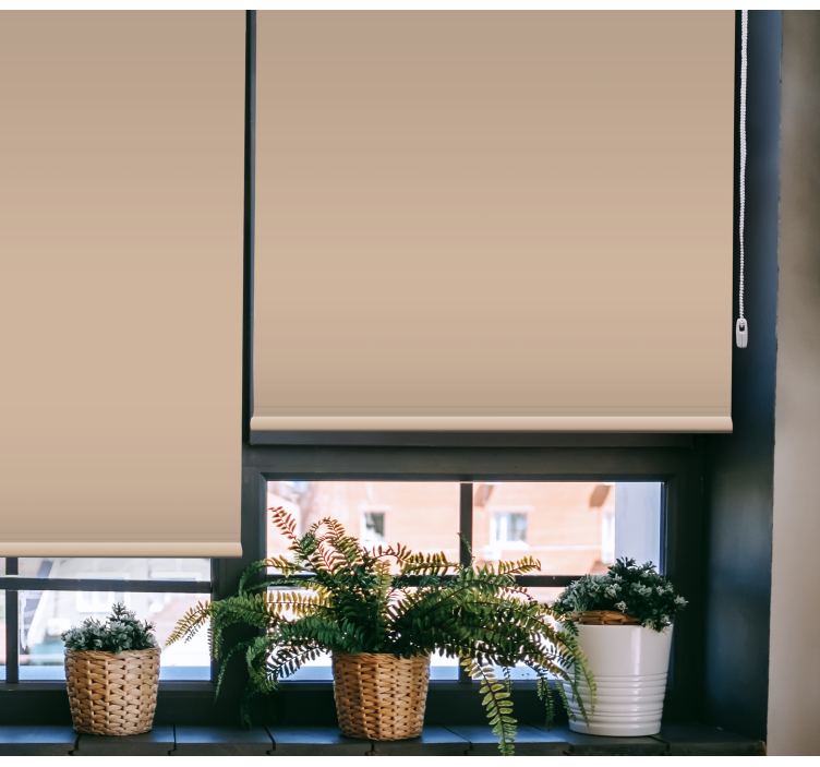 Estor blackout exibição de vegetação natural - TenStickers