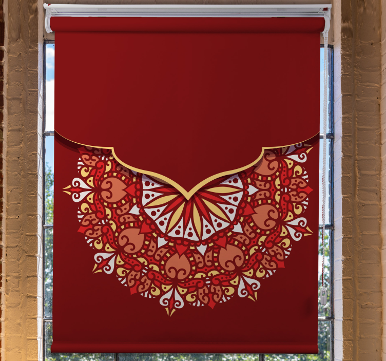 Estore de rolo borboleta desenho de borboleta ornamentada - TenStickers