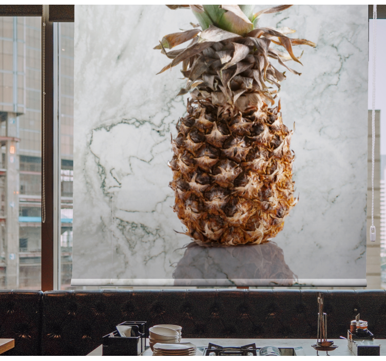 Estore de rolo frutas e verduras delícia de abacaxi - TenStickers