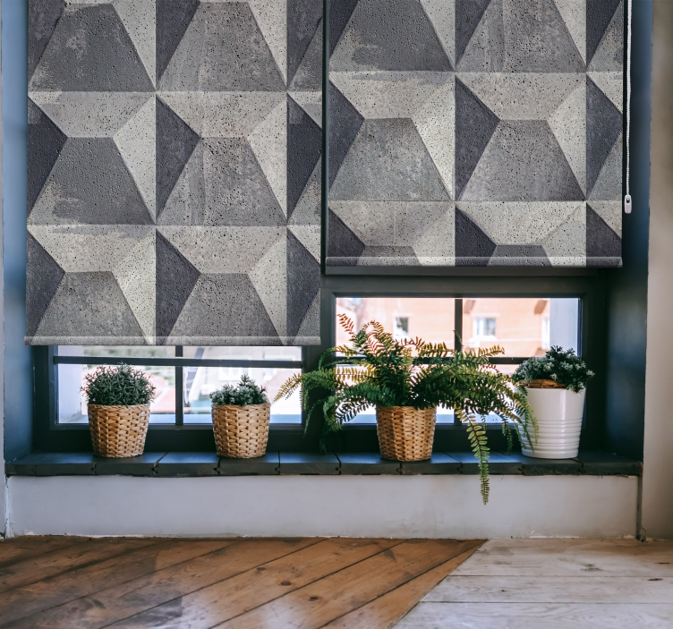 Estore de rolo modernos textura béton brut - TenStickers