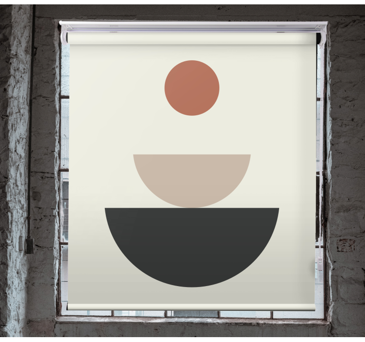 Fonte arte geométrica abstrata pintura cega - TenStickers