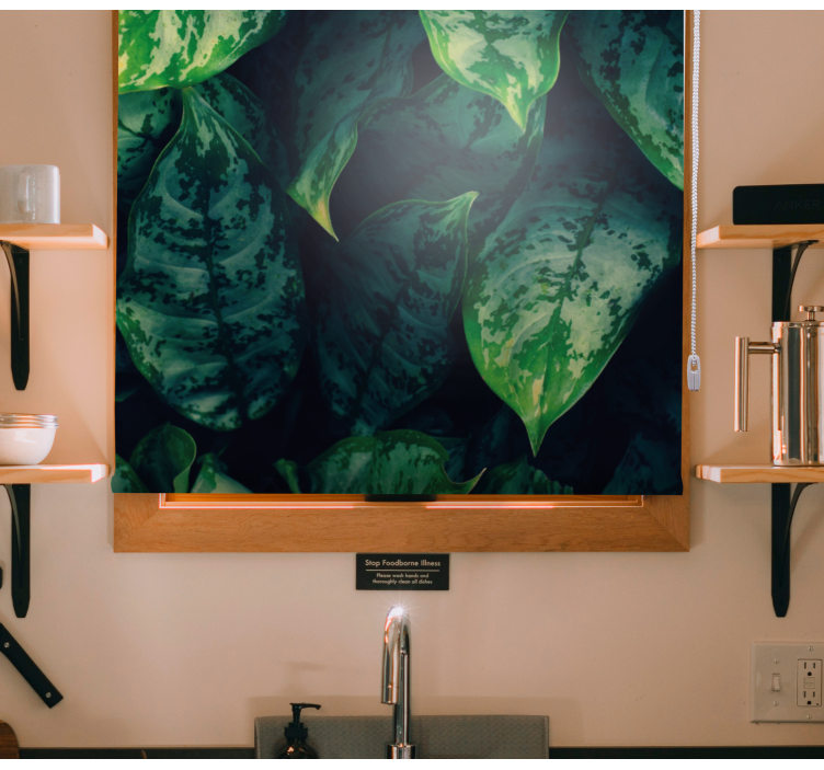 Maranta folheia flor cega - TenStickers