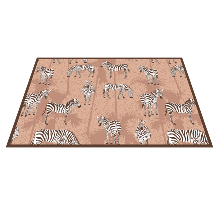 Individuais de mesa originais estilo zebra - TenStickers
