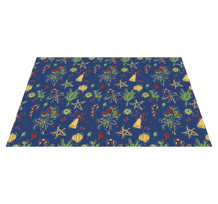 Individuais de mesa de natal com tema natalino - TenStickers