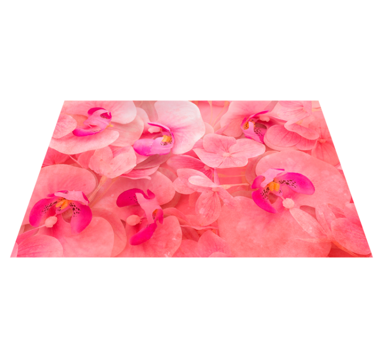 Individuais de mesa de texturas composição florais elegantes - TenStickers