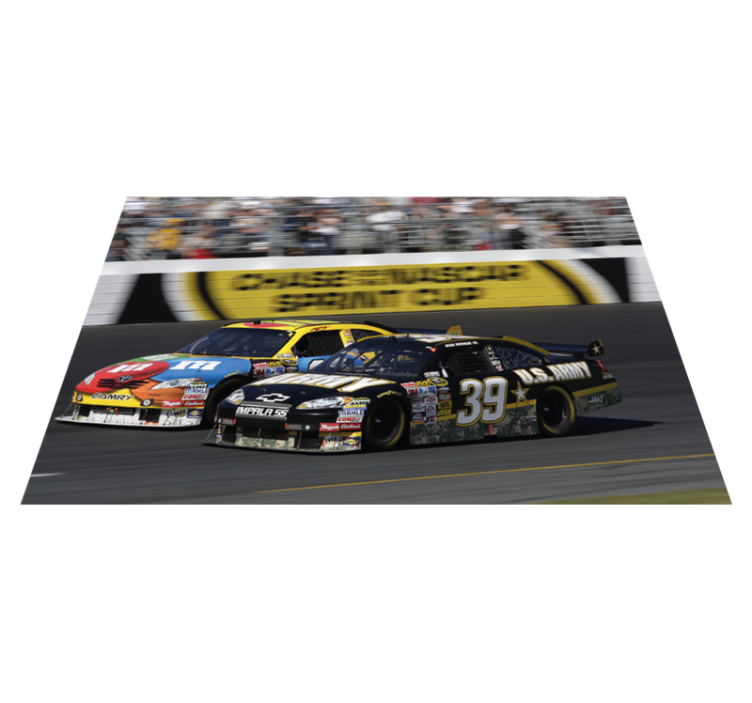 Individual de mesa infantis Carros da nascar - TenStickers