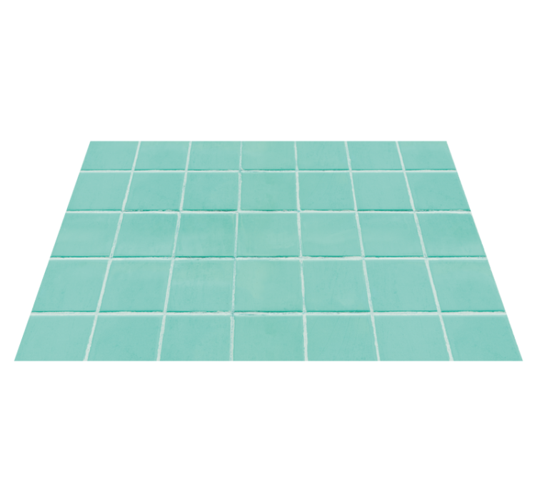 Individuais de mesa de texturas Mosaico de tons azul-petróleo - TenStickers