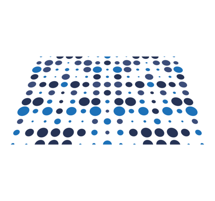 Individuais de mesa de texturas com padrão circular - TenStickers