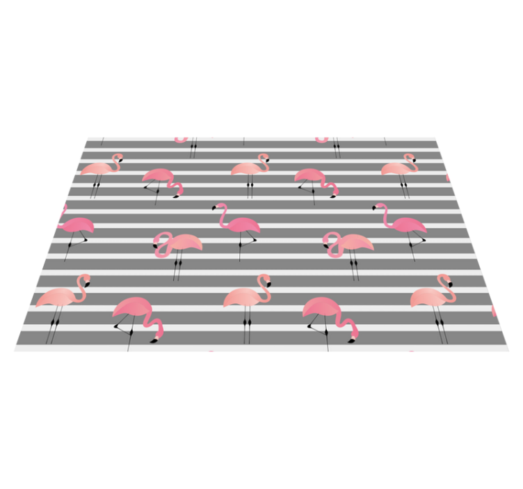 Individuais de mesa originais com estampa de flamingo - TenStickers