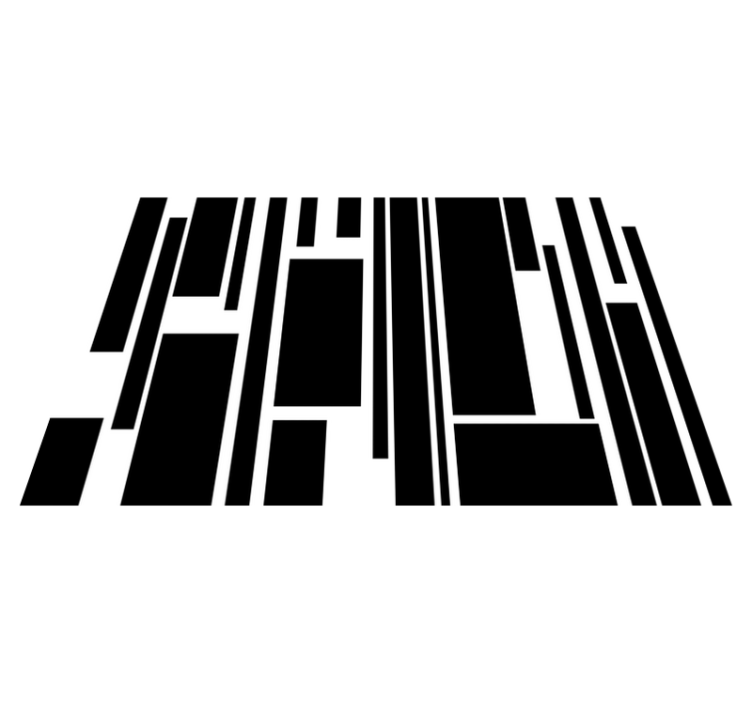 Individuais de mesa modernos com layout geométrico - TenStickers