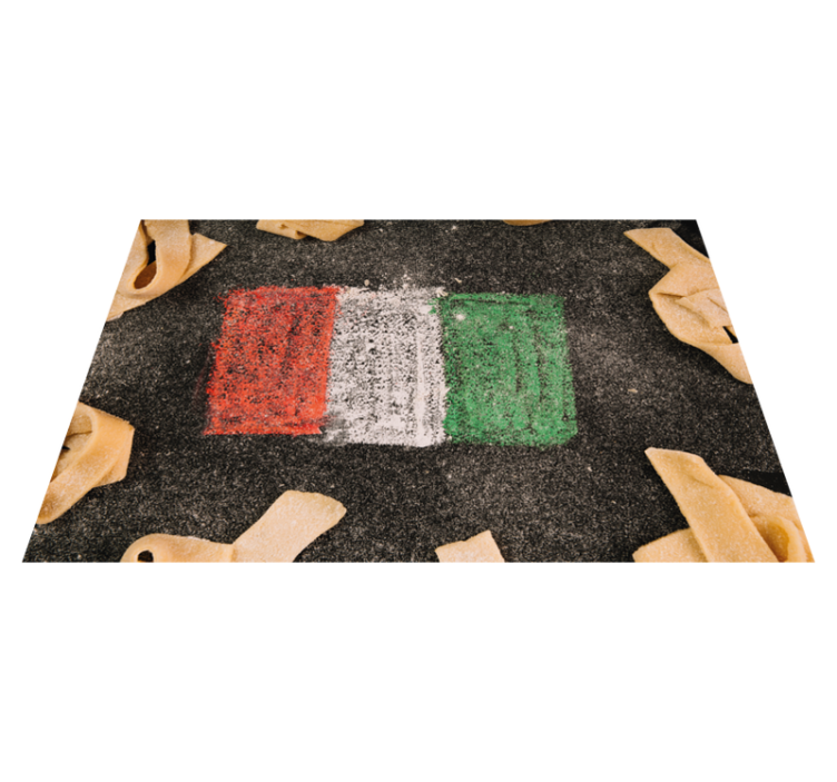 Individuais de mesa para casa Bandeira italiana - TenStickers