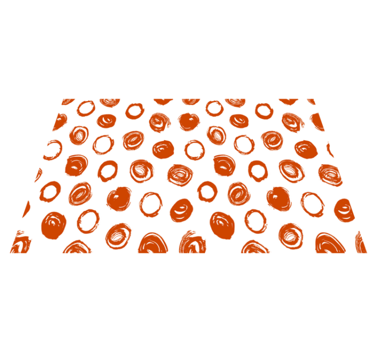 Individuais de mesa modernos Pontos vermelhos - TenStickers